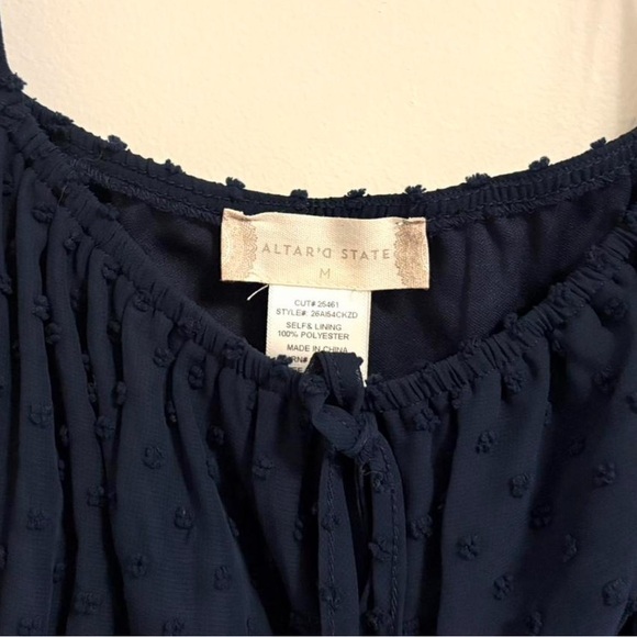 Altar'd State Navy Blue Dress - Picture 3 of 4